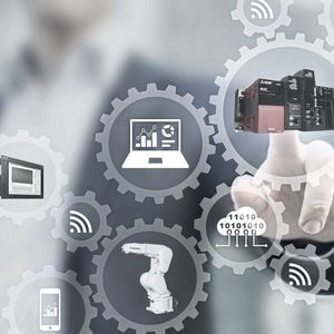 Mitsubishi Electric bietet Lösungen, Konzepte und Kollaborationen, die Unternehmen bei der Integration von Smart-Manufacturing-Projekten unterstützen. Von Steuerungs- und Antriebstechnik über Bediengeräte, Software und Leistungsschalter, bis zur Robotik.(Bild:  Mitsubishi Electric Europe)