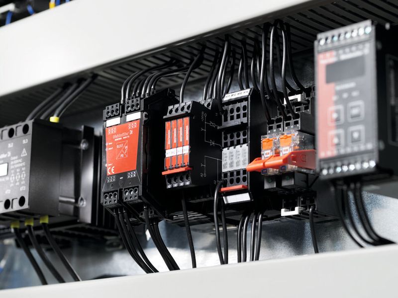 Relais- und Optokoppler zum sicheren Schalten von elektrischen Betriebsmitteln.  Bilder: Weidmüller (Archiv: Vogel Business Media)