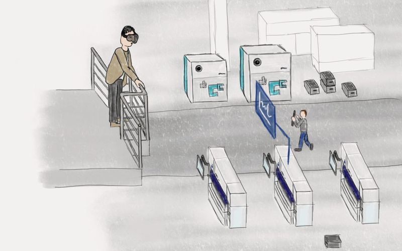Anwender können schon bald mithilfe von Augmented Reality Maschinenhallen intuitiv und effizient überwachen. (Centigrade )