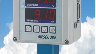 Das Drucktaupunkt-Messgerät überwacht Kälte- oder Membrantrockner bis –40 ° C tpd.  (Bild: B+B Thermo-Technik)