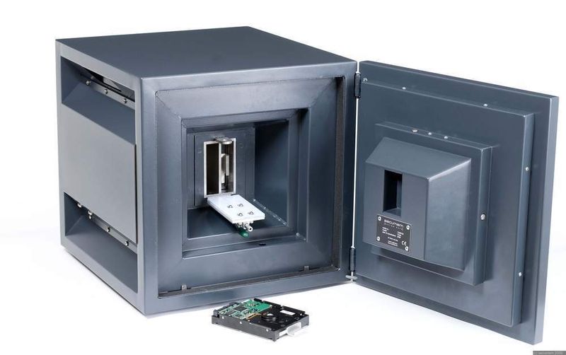 Die Datenträger sind im Secumem Threx wie in einem Tresor geschützt. (Archiv: Vogel Business Media)
