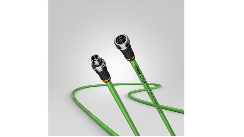 EPIC ClickConnect Das beidseitig konfektionierte Patchkabel mit innovativer Push-Pull-Verriegelung(Bild:  LAPP)