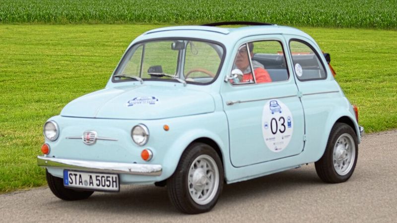 Der kleine Italiener: Fiat 500 D, Baujahr 1962. (Bild: Zietz/»kfz-betrieb«)