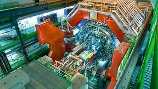 Das Experiment ALICE am Teilchenbeschleuniger Large Hadron Collider (CERN/Saba, A.)