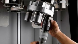 Mit dem neuen Schnellspannsystem von Otec ist das Wechseln von Werkzeugen nur noch eine Frage von wenigen Sekunden. (Bild: Otec)