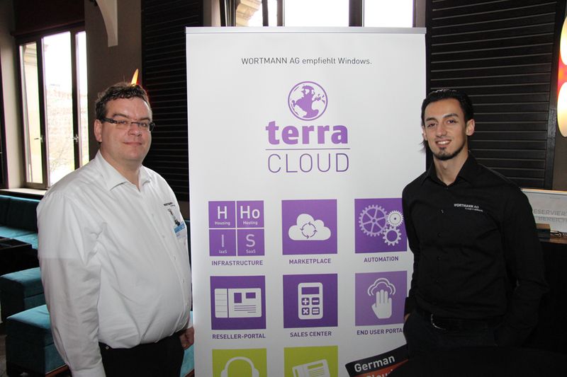 Markus Klein und Soner Selvi (v.l.) von Wortmann (Vogel IT-Medien)