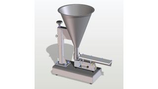 Die Kombination aus Differentialdosierwaagen und Vibrationsförderer erreicht hohe Durchsatzleistungen. (Bild: Aviteq)