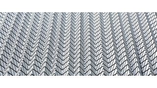 Antistatisches Filtermedium, ausgerüstet mit einem patentierten Rasterdruck, für explosive Stäube (Bild: Freudenberg Filtration Technologies)