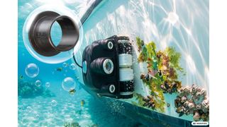 Italienische Konstrukteure von Aeffe optimieren Tauchroboter mit schmierfreien und korrosionsbeständigen Polymerlagern von igus. (Bild: igus)