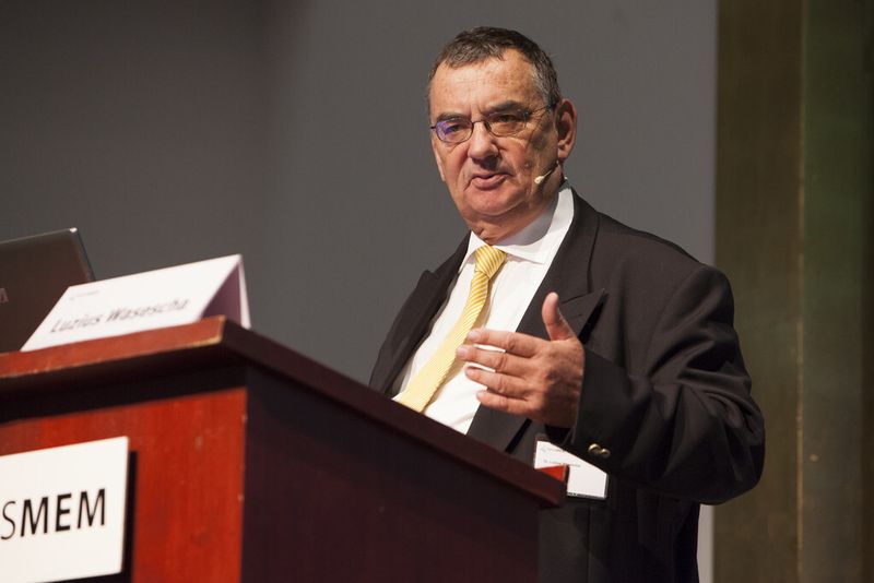 Dr. Luzius Wasescha, Botschafter in Bern und Genf, nahm die Bedeutung von Freihandels- und Wirtschafts-Zusammenarbeitsabkommen in Zeiten des globalisierten Welthandels unter die Lupe. (Bild: Swissmem)