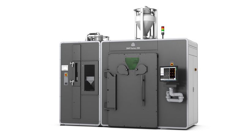 Der DMP Factory 350 ist die neueste Ergänzung der bewährten Metall-3D-Druckplattform DMP von 3D Systems.  (3D Systems)