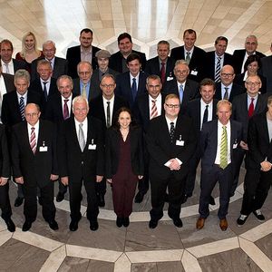 Die Teilnehmer des eGovernment Summit 2012 auf dem Bonner Petersberg