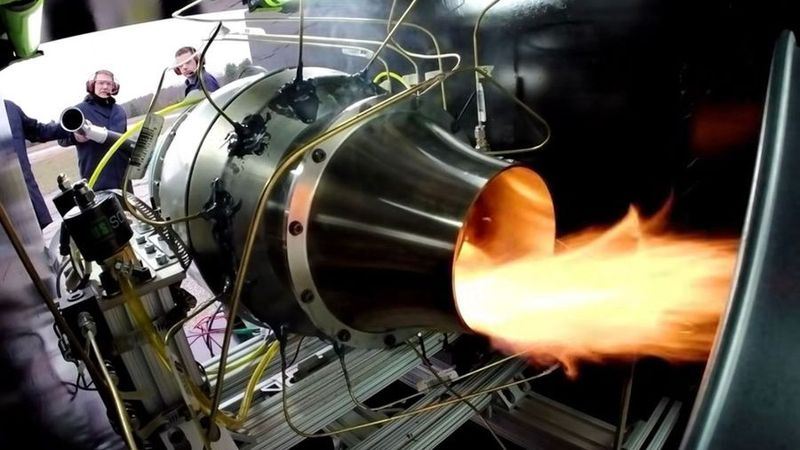 Developed in record time: A “JARVIS-class” jet engine capable of up to 100 pounds of thrust. It was designed in a four-week sprint using generative AI and established CAD/CAE tools.(Source:  MIT)