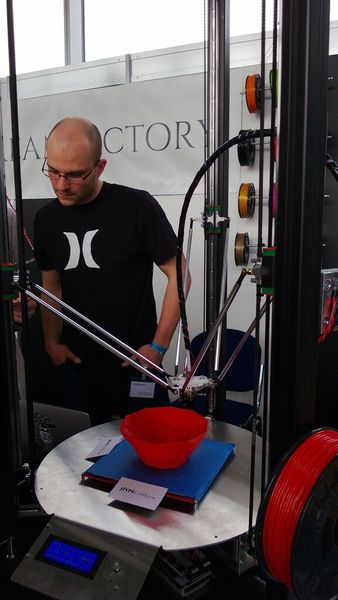 3D-Drucker von Hypecask (Bild: D.Quitter, konstruktionspraxis)