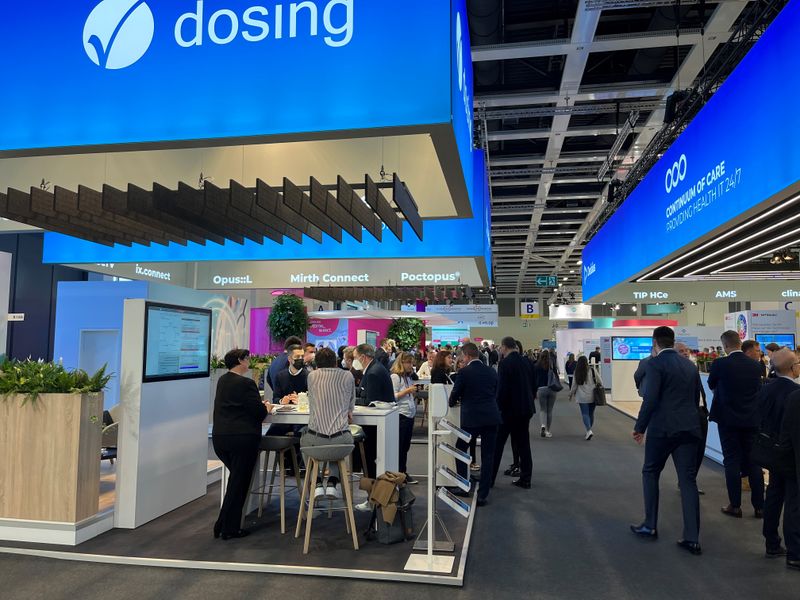 ... Dosing GmbH einbezogen. Auch hier gab es regelmäßig Vorträge, beispielweise zu „ORBIS U“ oder zu smarter Pflegesteuerung. (su)