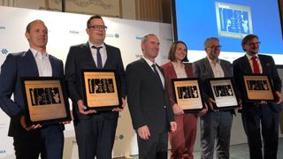 Die Preisverleihung fand in der Münchner Residenz statt. Es gab fünf Sieger in den Kategorien Klimaschutz, Digitalisierung, Maschinentechnik, Bauen und Forschung. (Bild: VDMA)