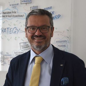 Fausto Carboni, CEO, Bonfiglioli Group.(Bild:  Stefanie Michel / VCG)