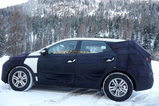 In der SUV-Palette der Koreaner nimmt das Modell die mittlere Position ein. (sp-x)