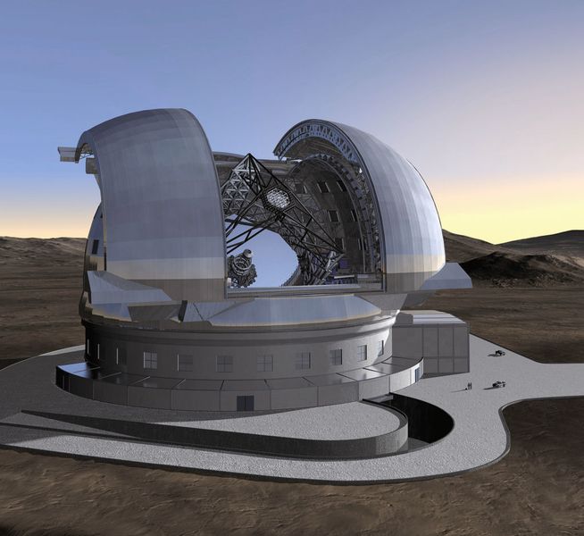 European Extremely Large Telescope. (Image: EELT) (Archiv: Vogel Business Media)