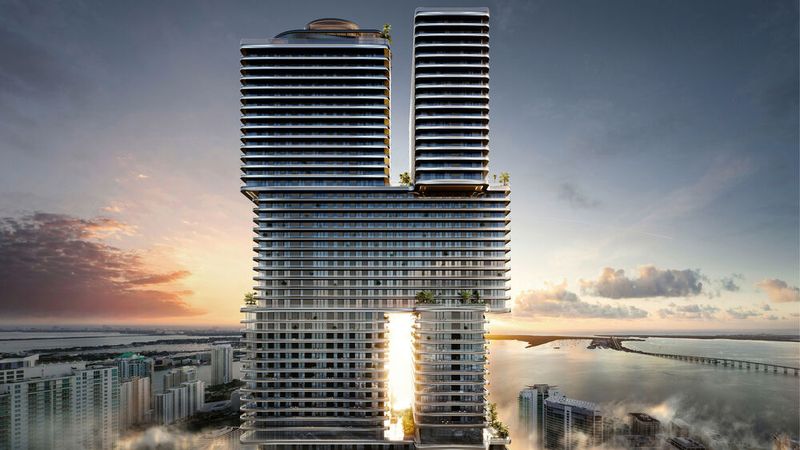 Dubai ist nicht das erste große Immobilienprojekt von Mercedes-Benz. In Miami baut der Hersteller ein Objekt mit 67 Stockwerken, das verschiedene Nutzungsformen unter einem Dach vereinen soll. (Bild: Mercedes-Benz Group AG)