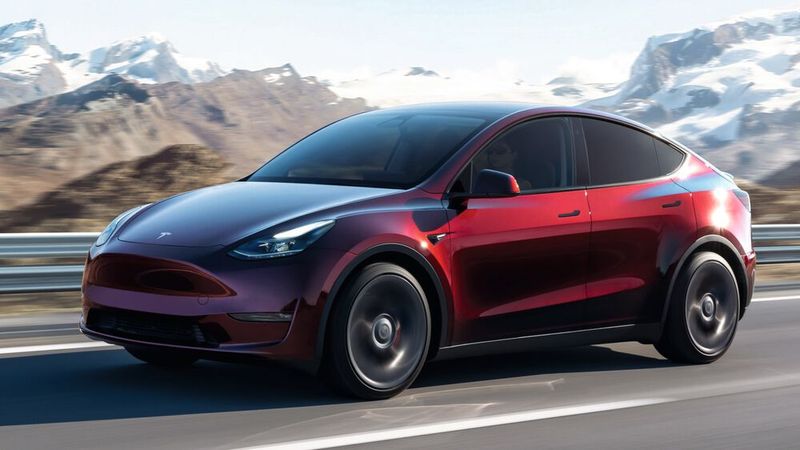 Der Tesla Model Y ist erfolgreich zurück im Konkurrenzkampf. Das US-Car war im Dezember das meistverkaufte E-Auto in Deutschland.(Bild:  Tesla)