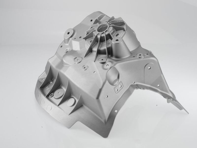 Shock tower as a structural die cast component. (Bühler AG)