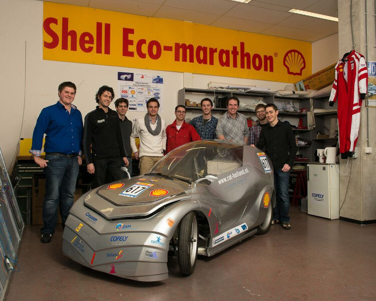 Team Euregiorunners der niederländischen Zuyd Hogeschool (Shell)