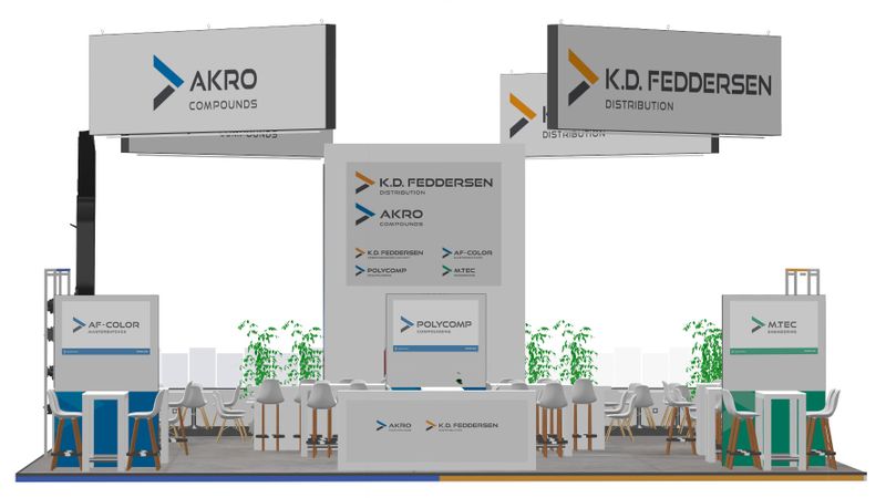 Akro-Plastic präsentiert sich auf der Fakuma 2026 auf dem Gemeinschaftsstand der Feddersen Group.(Bild:  K.D. Feddersen)