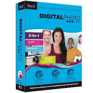 Die für das Bildmanagement konzipierte Digital Photo Suite vereint die Serif-Tools Album Plus und Panorama Plus.