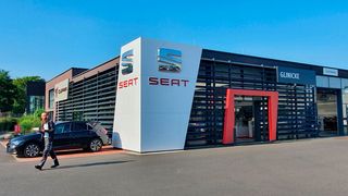70 Werkstattdurchgänge gibt es täglich im Baunataler Autohaus Glinicke, das einen Vertriebsvertrag für Seat und Cupra hat. (Bild: Mauritz/»kfz-betrieb«)