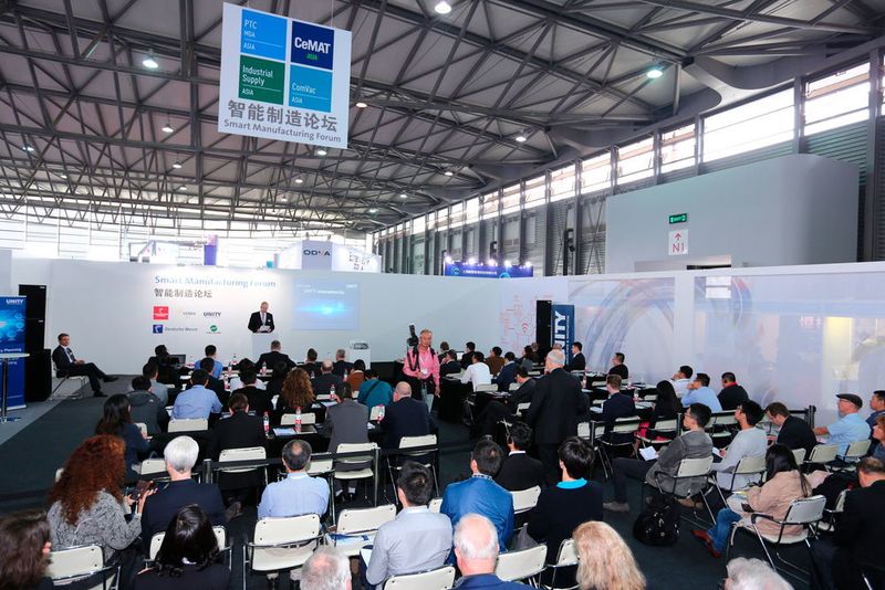 Die Deutsche Messe AG richtet über ihr Gemeinschaftsunternehmen Hannover Milano Fairs Shanghai Ltd. unter anderem die PTC Asia für die Antriebs- und Fluidtechnik aus. (PTC Asia)