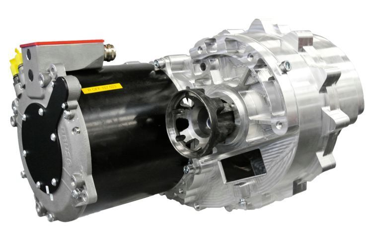 Getriiebe des Kreisel Evex 910e (EVEX Fahrzeugbau GmbH)