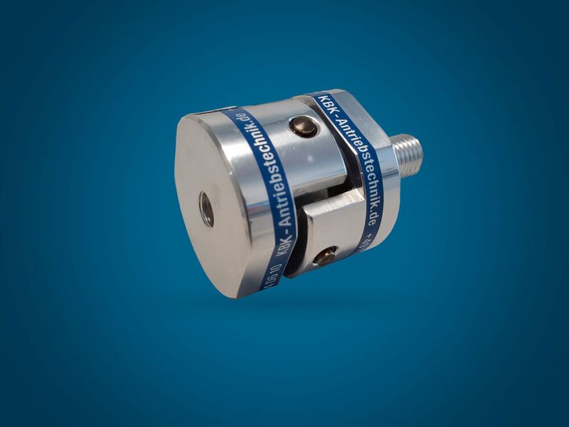 Gelenkkupplungen von KBK gleichen sehr hohen Achsversatz aus. (Bild: KBK Antriebstechnik GmbH)