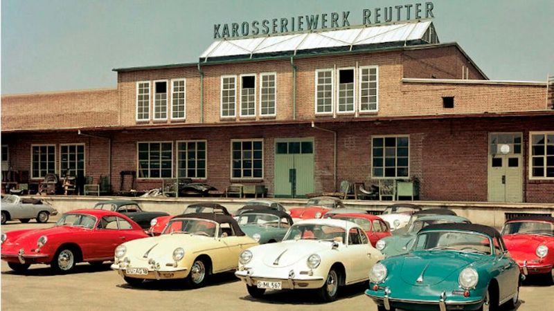 Von 1949 bis 1963 fertigte Reutter unter anderem die Karosserien für den Porsche 356. Anschließend nur noch die Sitze, nachdem man das Werk an Karosseriewerk samt seiner 950 Mitarbeiter an Porsche verkauft hatte. (Bild: Recaro)