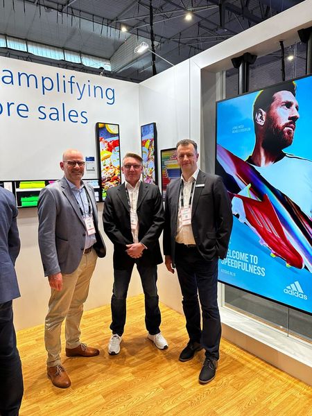 Ob (v. l.) Sven Beinlich, Jörn Kellerhaus und Konstantin Flabouriaris auch so schnell wie Messi rennen können? (Bild: Vogel IT-Medien)