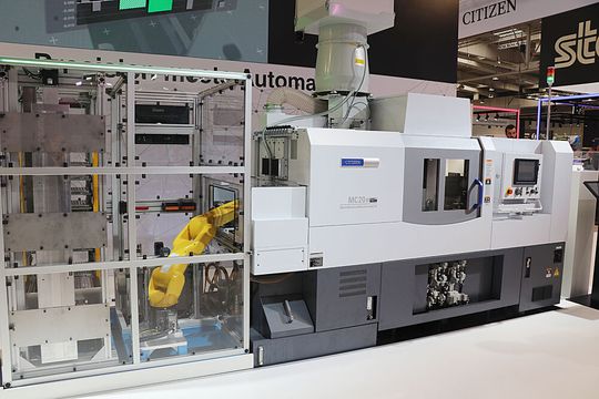 Hier kann man vorab schon erfahren, was der AMB-Aussteller und Drehmaschinenspezialist Citizen Machinery Europe nächste Woche in Stutgart präsentieren wird. Der Fokus liegt dabei auf Automatisierung und Digitalisierung, wie es heißt. Hier mehr dazu ...(Bild:  Citizen Machinery Europe)