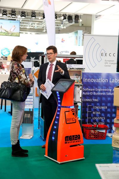 Natürlich war auch RFID ein Thema. (NürnbergMesse)