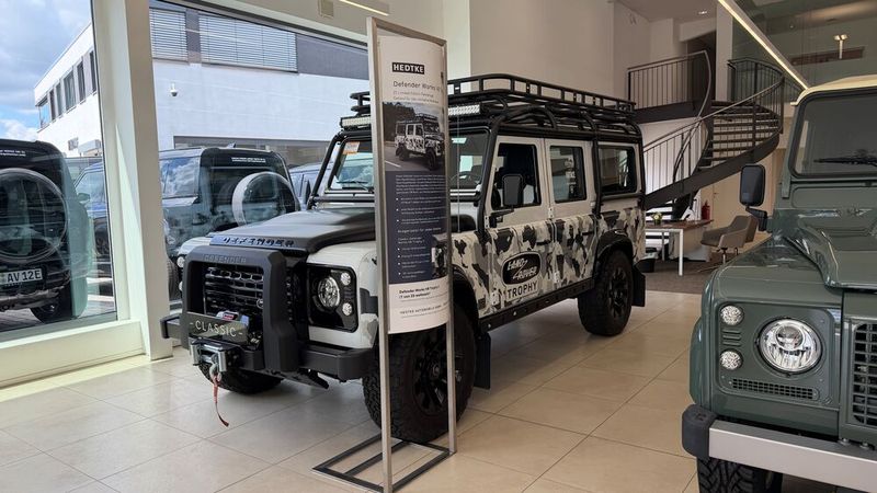 Auch bei Land Rover ist Hedtke mit hochindividualisierten Fahrzeugen unterwegs. (Bild: Wehner - VCG)