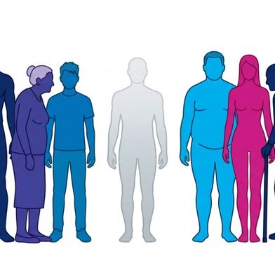 Voor veel vaccinaties of medicijnen wordt nog steeds uitgegaan van de man van 70 kg als standaardpatiënt. Dat schiet echter vaak tekort. Met name geslachtsverschillen kunnen een aanzienlijke invloed hebben, waardoor een meer gepersonaliseerde geneeskunde zinvol is. (Symbolische afbeelding) (Afbeelding:GPT Image Editor / KI-generiert)