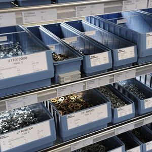 Das RFID-gesteuerte Kanban-System Turnlog überzeugt bei der C-Teile-Beschaffung mit hoher Prozesssicherheit. Bild: Keller & Kalmbach