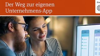 Auch ohne Entwicklerressourcen können Unternehmen mit Hilfe einer App-Entwicklungsplattform professionelle Apps entwickeln. Lesen Sie hierzu mehr im neuen eBook. (Bild: @ Gorodenkoff - stock.adobe.com)