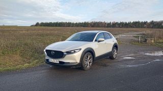 Mazda hat den CX-30 für das Modelljahr 2025 überarbeitet. (Bild: Sven Prawitz/Vogel Communications Group)