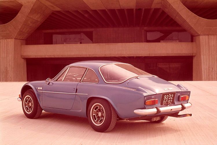 Alpine A110 Jahre 1962 bis 1977. (Foto: Renault)