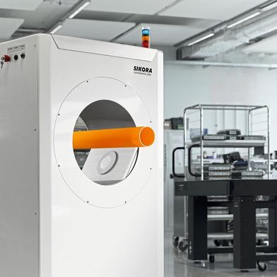 Das Centerwave 6000 misst Rohre von 32 bis 1.600 mm (Bild: Maag Group)