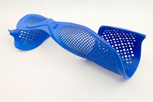 3D-gedruckte Fußorthese: Nur ein Beispiel der Einsatzmöglichkeiten des 3D-Drucks im medizinischen Bereich. 3D-gedruckte Fußorthese: Nur ein Beispiel der Einsatzmöglichkeiten des 3D-Drucks im medizinischen Bereich.