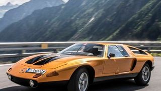 Vor 50 Jahren stellte Mercedes-Benz seine atemberaubende Studie C 111 vor. Zum Leidwesen vieler Fans schaffte es der sportliche Wagen aber nicht in die Serie. (Mercedes-Benz Museum GmbH)