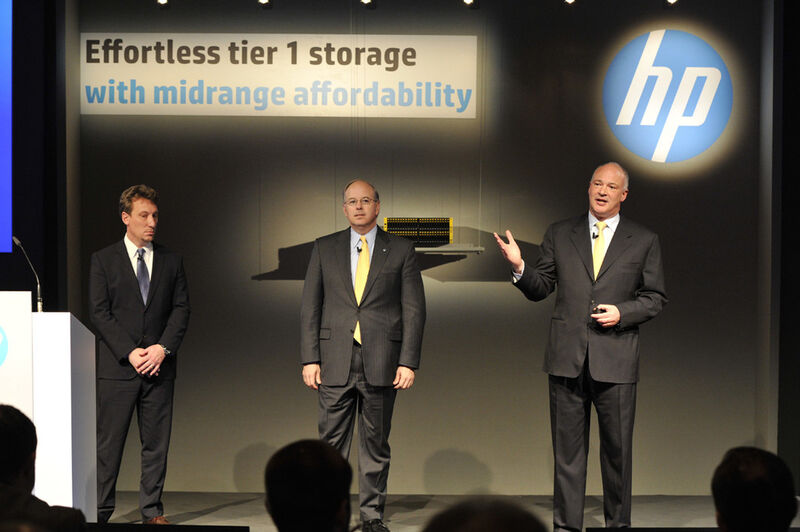 Das neue Storagesystem von HP war ein Star auf der Discovery (Bild: HP)