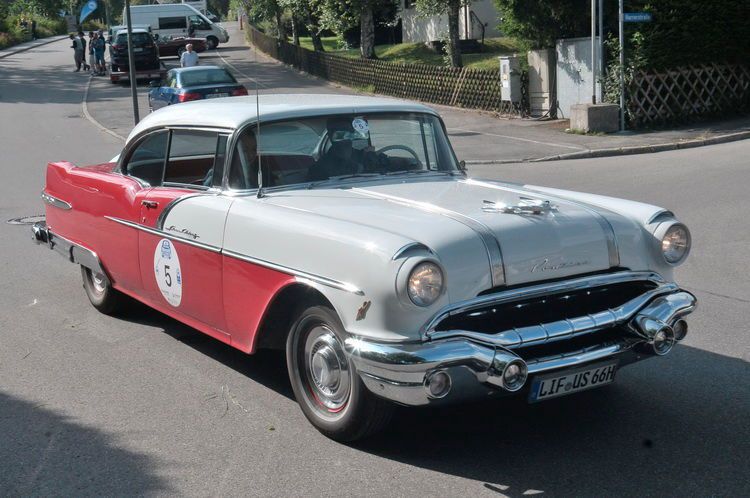 Gewinner des Preises „Best of show“: Pontiac Starchief Coupé (Baujahr 1956).  (Bild: Zietz)