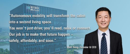 Walt Song, the founder of iMotion Automotive Technology, wants to bring intelligent mobility to the market in more affordable mid-range and entry-level models.(Image: iMotion)