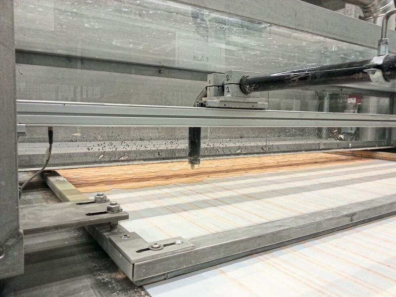 Die Robustheit des PTFE-Transportbands erlaubt es dem Kontaktbandtrockner, zu trocknende Produkte – zähflüssig wie fest – in großen Mengen oder Stückzahlen aufzulegen. (Bild: EL-A Verfahrenstechnik GmbH)